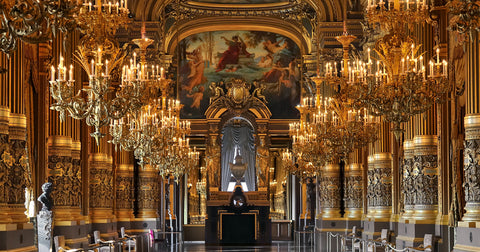 Image of Versailles Palais Garnier wall art wall decor mural wallpaper wall IDCWP-000283