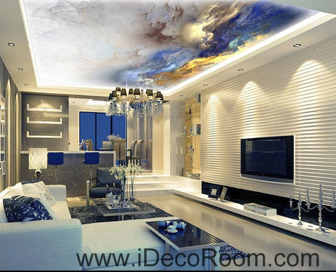 Image of Abstract Clouds Smoke Pattern 00083 Ceiling Wall Mural Wall paper Decal Wall Art Print Decor Kids wallpaper