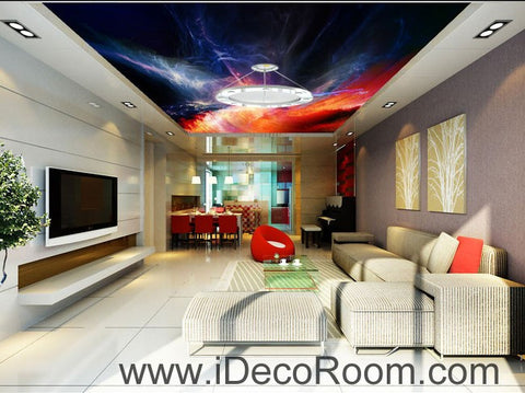 Image of Lightning Shade Sky 00086 Ceiling Wall Mural Wall paper Decal Wall Art Print Decor Kids wallpaper