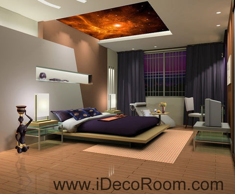 Image of Fire Sky 00098 Ceiling Wall Mural Wall paper Decal Wall Art Print Decor Kids wallpaper