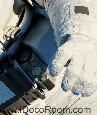 Image of Space Craft Astronaut Outerspace Wallpaper Wall Decals Wall Art Print Business Kids Wall Paper Nursery Mural Home Decor Removable Wall Stickers Ceiling Decal