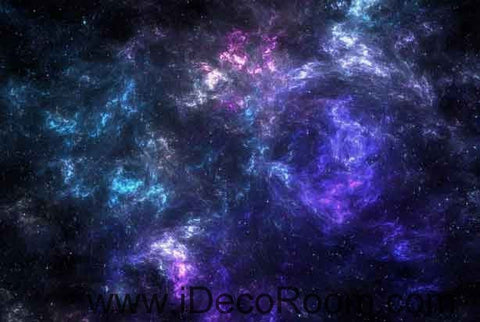 Image of Dark Sky Smoke Wallpaper Wall Decals Wall Art Print Business Kids Wall Paper Nursery Mural Home Decor Removable Wall Stickers Ceiling Decal