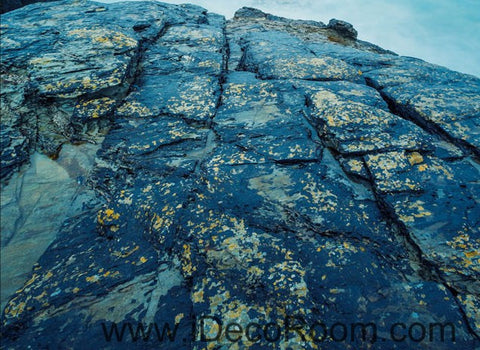 Image of Mountain Rock Clouds Fog 00042 Floor Decals 3D Wallpaper Wall Mural Stickers Print Art Bathroom Decor Living Room Kitchen Waterproof Business Home Office Gift