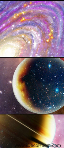 Image of Universe Planet Nebula Galaxy 00075 Floor Decals 3D Wallpaper Wall Mural Stickers Print Art Bathroom Decor Living Room Kitchen Waterproof Business Home Office Gift