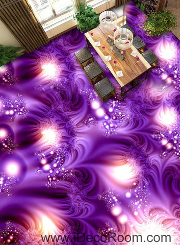 Image of Purple Fantacy Dream 00080 Floor Decals 3D Wallpaper Wall Mural Stickers Print Art Bathroom Decor Living Room Kitchen Waterproof Business Home Office Gift