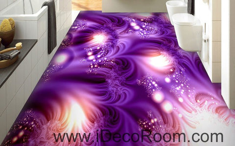 Image of Purple Fantacy Dream 00080 Floor Decals 3D Wallpaper Wall Mural Stickers Print Art Bathroom Decor Living Room Kitchen Waterproof Business Home Office Gift