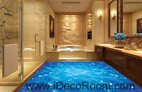 Image of Blue Starry Night Sky Twinkle Star 00081 Floor Decals 3D Wallpaper Wall Mural Stickers Print Art Bathroom Decor Living Room Kitchen Waterproof Business Home Office Gift