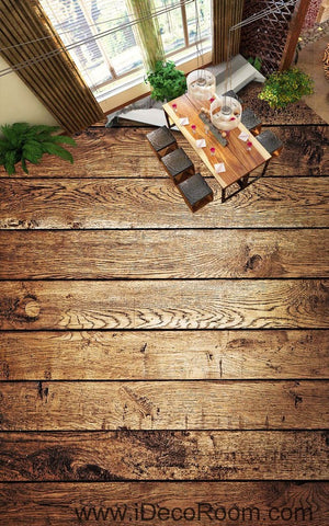 Image of Wood Pattern 00089 Floor Decals 3D Wallpaper Wall Mural Stickers Print Art Bathroom Decor Living Room Kitchen Waterproof Business Home Office Gift