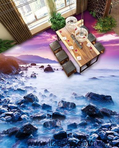 Image of Mountain Top Clouds Sunrise 00090 Floor Decals 3D Wallpaper Wall Mural Stickers Print Art Bathroom Decor Living Room Kitchen Waterproof Business Home Office Gift