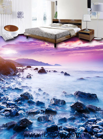 Image of Mountain Top Clouds Sunrise 00090 Floor Decals 3D Wallpaper Wall Mural Stickers Print Art Bathroom Decor Living Room Kitchen Waterproof Business Home Office Gift