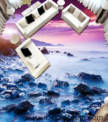 Image of Mountain Top Clouds Sunrise 00090 Floor Decals 3D Wallpaper Wall Mural Stickers Print Art Bathroom Decor Living Room Kitchen Waterproof Business Home Office Gift