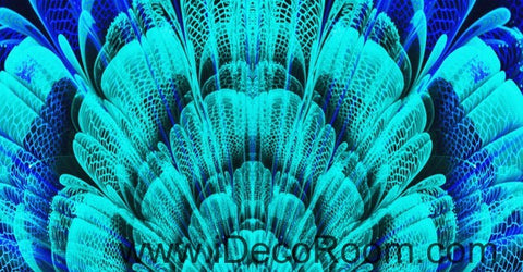 Image of Blue Lotus Flower 00098 Floor Decals 3D Wallpaper Wall Mural Stickers Print Art Bathroom Decor Living Room Kitchen Waterproof Business Home Office Gift