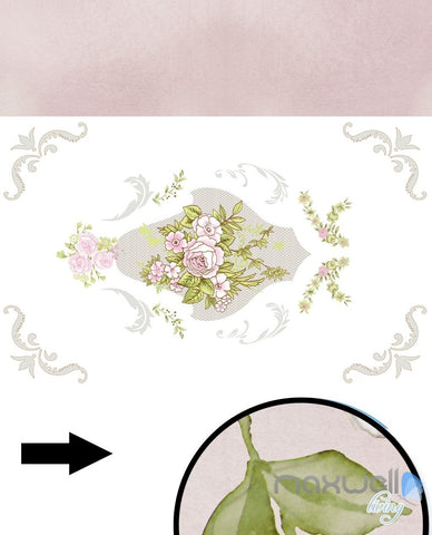 Image of American pastoral hand painted entire room wallpaper wall mural decal IDCQW-000002