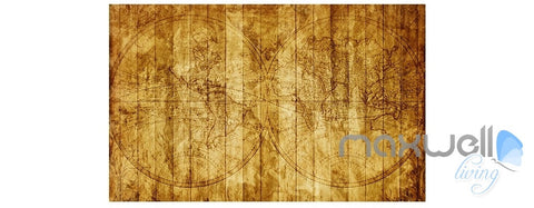 Image of Pirates of the Caribbean retro entire room wallpaper wall mural decal IDCQW-000047