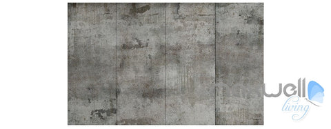 Image of Retro brick wall theme space entire room wallpaper wall mural decal IDCQW-000052