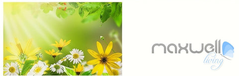 Image of Fairy tale forest deer butterfly entire kids room wallpaper 3D wall mural decal art print IDCQW-000056