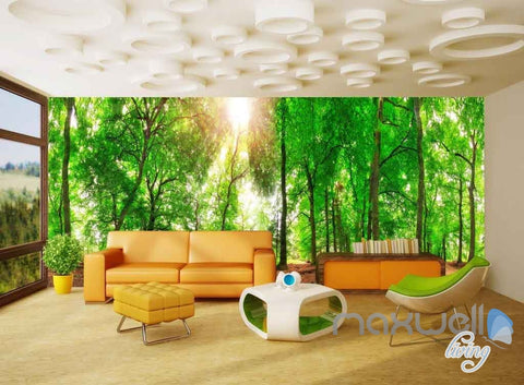 Image of 3D Africa Animals Forest Entire Room Wallpaper Wall Murals Prints IDCQW-000106