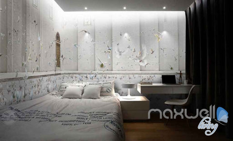 Image of 3D Pegians Square Classic Door Entire Room Wallpaper Wall Murals Art Prints IDCQW-000121