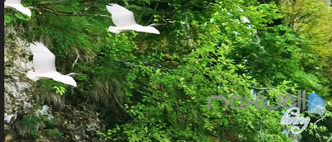 Image of 3D Wallterfall Lake View Entire Room Wallpaper Wall Murals Art Prints IDCQW-000135