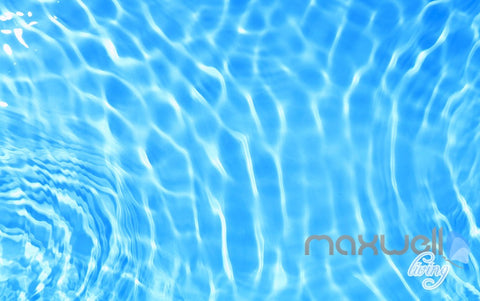 Image of 3D Dophin Fish Shoal Undersea Entire Living Room Wallpaper Wall Mural Art Decor Prints IDCQW-000194