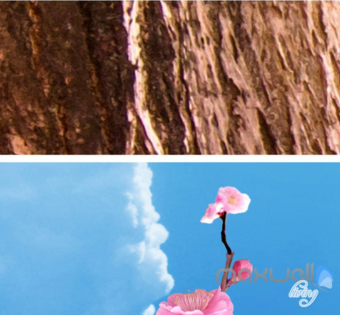 Image of 3D Flower Blossom Forest Entire Living Room Office Wallpaper Wall Mural Art IDCQW-000262