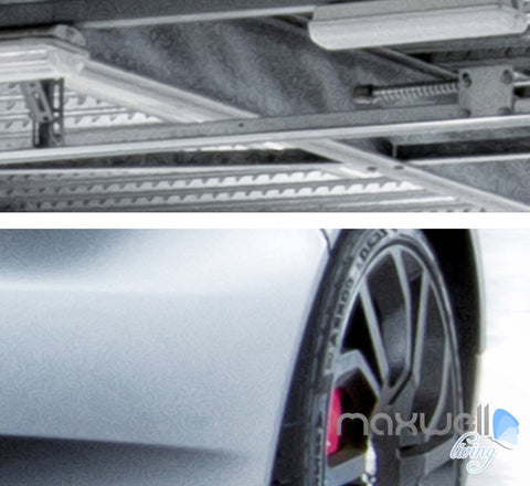 Image of 3D Racing Cars Modern Art Entire Living Room Office Wallpaper Wall Mural Art IDCQW-000263