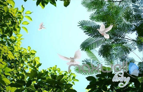 Image of 3D Lavender Farm Arches Vine Entire Living Room Bedroom Wallpaper Wall Mural Art IDCQW-000266