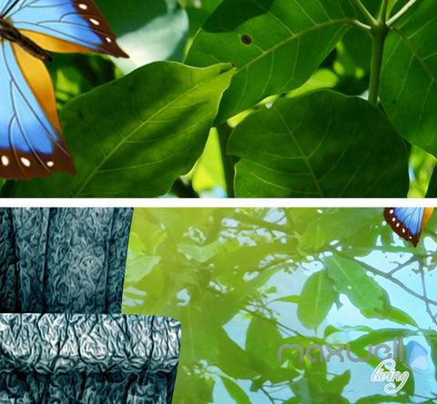 Image of 3D Arch Waterfalls Vine Entire Living Room Bedroom Wallpaper Wall Mural Art IDCQW-000268