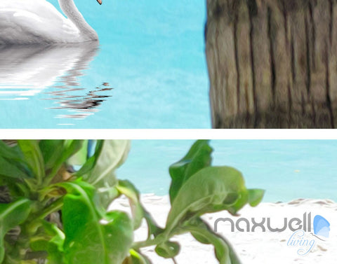 Image of 3D Fiji Tropical Island Entire Living Room Business Wallpaper Wall Mural Art IDCQW-000271