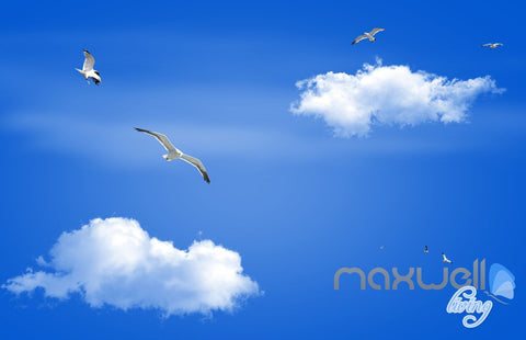 Image of 3D Tropical Island Boat Bay Entire Living Room Bedroom Wallpaper Wall Mural Art IDCQW-000281