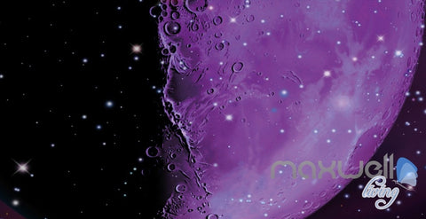 Image of 3D Mars Surface Galaxy Nubela Ceiling Entire Living Room Business Wallpapaer Wall Mural IDCQW-000284