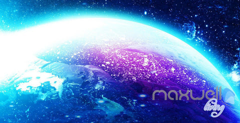 Image of 3D Comet Stars Universe Ceiling Entire Living Room Business Wallpaper Wall Mural IDCQW-000285