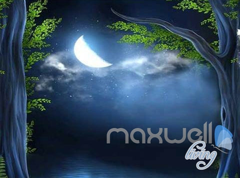 Image of 3D Fairy Tale Forest Village Deer Entire Kids Room Wallpaper Wall Decal Mural Art Prints IDCQW-000309