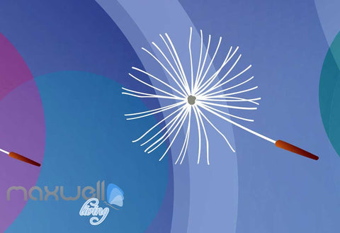Image of 3D Dandelion Dream World Ceiling Wall Murals Wallpaper Decals Art Print IDCQW-000314