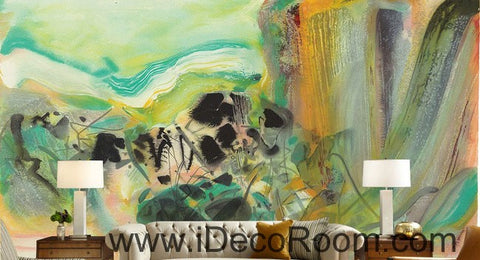 Image of Abstract Mordern Mountain Art 000020 Wallpaper Wall Decals Wall Art Print Mural Home Decor Gift Office Business