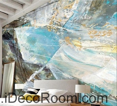 Image of Abstract Rock Illustration IDCWP-000053 Wallpaper Wall Decals Wall Art Print Mural Home Decor Gift