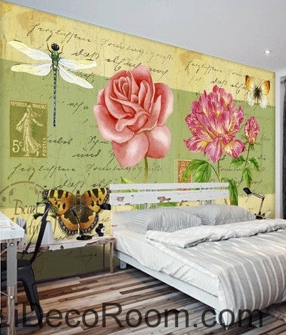 Image of High fancy yellow wood high imitation high marble marble wall art wall decor mural wallpaper wall IDCWP-000165