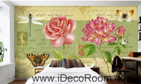 Image of High fancy yellow wood high imitation high marble marble wall art wall decor mural wallpaper wall IDCWP-000165