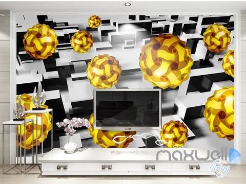 Image of 3D Puzzle Pendant Light 5D Wall Paper Mural Modern Art Print Decals Decor IDCWP-3DB-000005