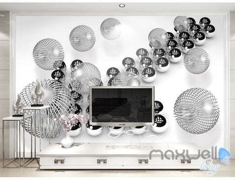 Image of 3D Ball Arrow 5D Wall Paper Mural Art Print Decals Business Modern Decor IDCWP-3DB-000010