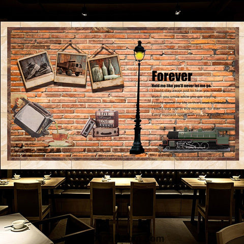 Image of Coffee shop Wallpaper Coffee Club Cafe Wall Murals IDCWP-CF-000003