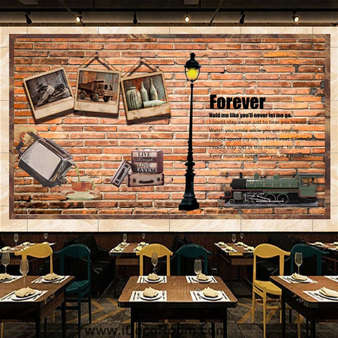 Image of Coffee shop Wallpaper Coffee Club Cafe Wall Murals IDCWP-CF-000003