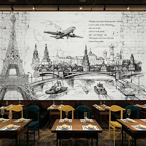Image of Coffee shop Wallpaper Coffee Club Cafe Wall Murals IDCWP-CF-000010