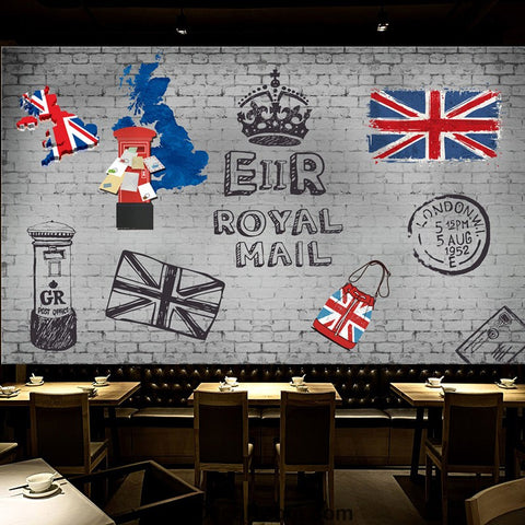 Image of Coffee shop Wallpaper Coffee Club Cafe Wall Murals IDCWP-CF-000015