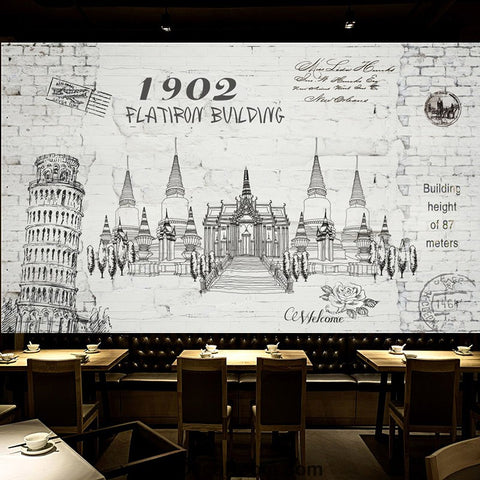 Image of Coffee shop Wallpaper Coffee Club Cafe Wall Murals IDCWP-CF-000016