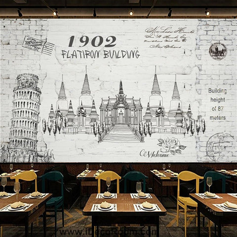 Image of Coffee shop Wallpaper Coffee Club Cafe Wall Murals IDCWP-CF-000016