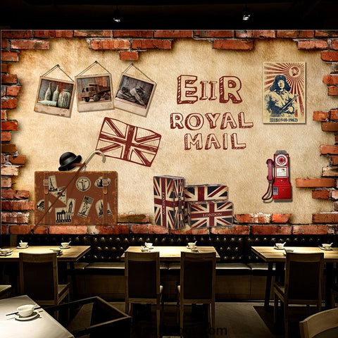 Image of Coffee shop Wallpaper Coffee Club Cafe Wall Murals IDCWP-CF-000021