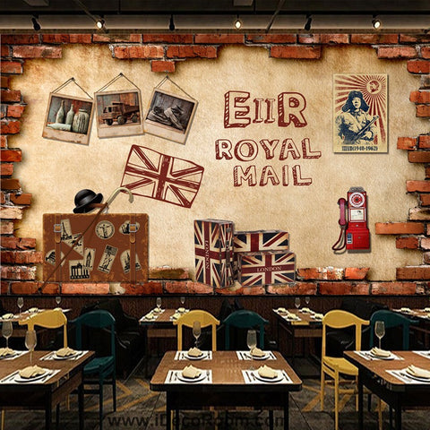 Image of Coffee shop Wallpaper Coffee Club Cafe Wall Murals IDCWP-CF-000021