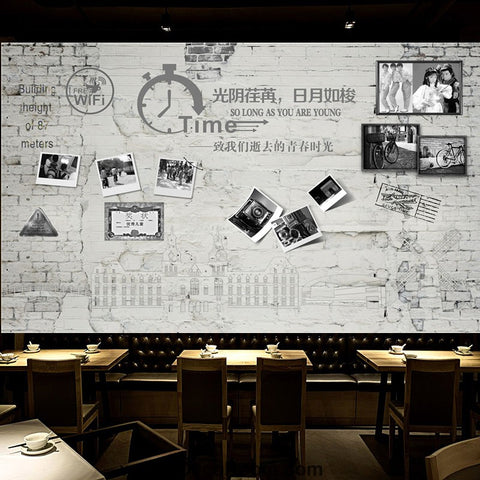 Image of Coffee shop Wallpaper Coffee Club Cafe Wall Murals IDCWP-CF-000022