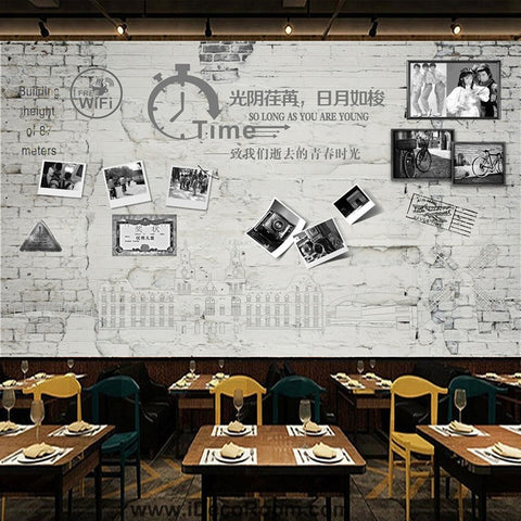 Image of Coffee shop Wallpaper Coffee Club Cafe Wall Murals IDCWP-CF-000022